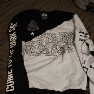 Black and white star wars sweater